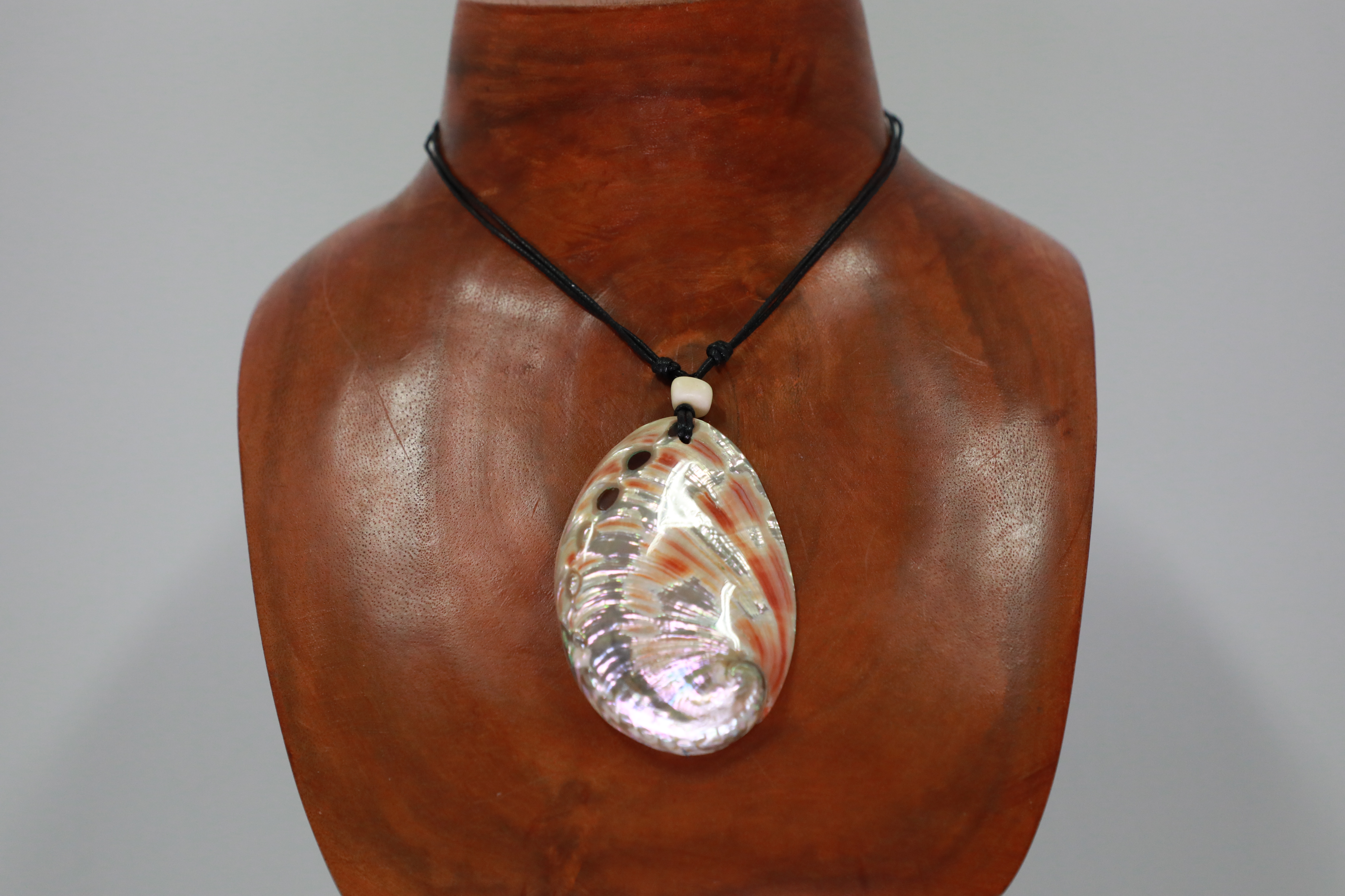 Red Abalone shell Necklace